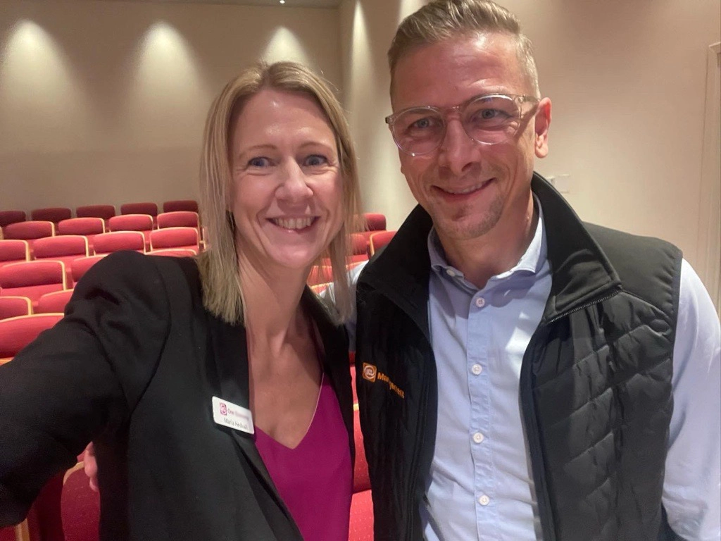 Maria Hedvall och Magnus Johansson